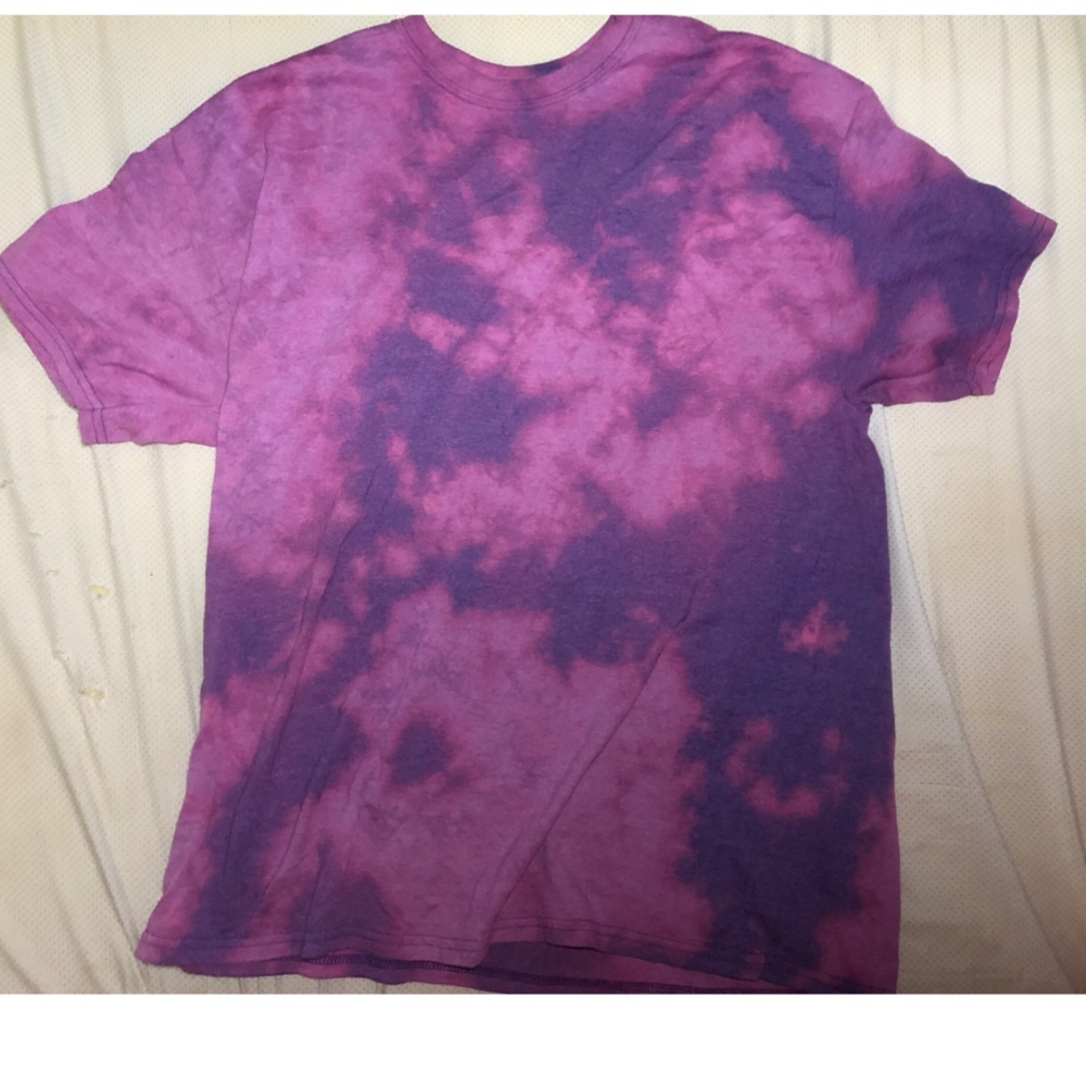 Purple and pink tie dye T-shirt xl